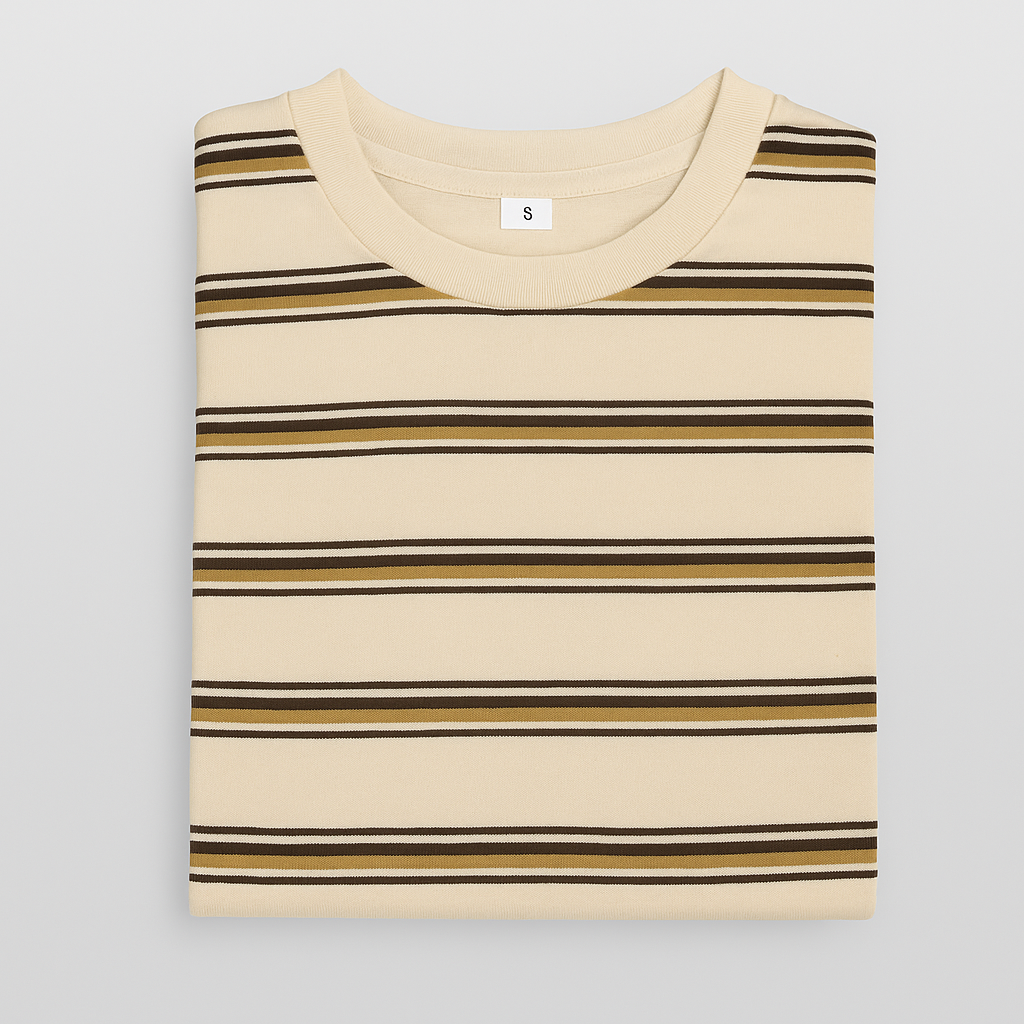 Children’s Striped Cotton T-Shirt, Multiple Colors, SIZE 2T-5T