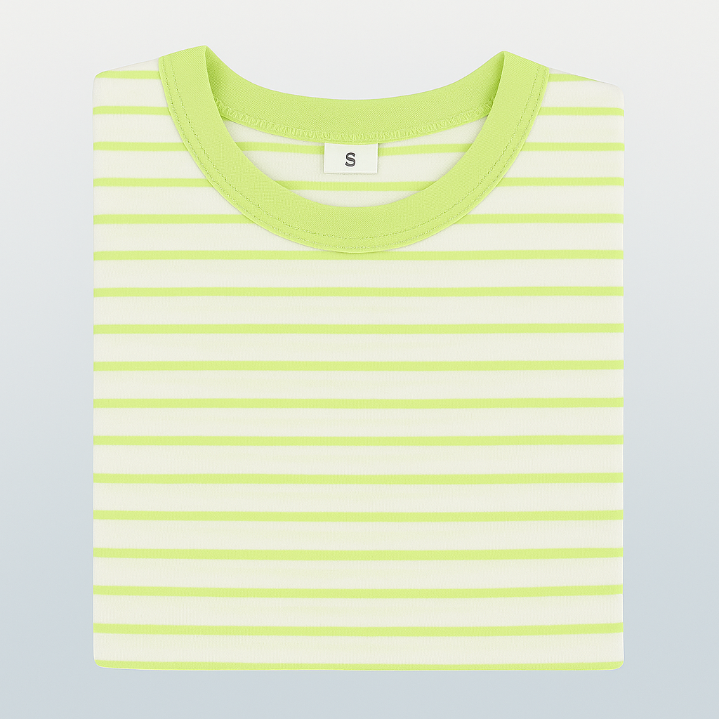 Children’s Striped Cotton T-Shirt, Multiple Colors, SIZE 2T-5T
