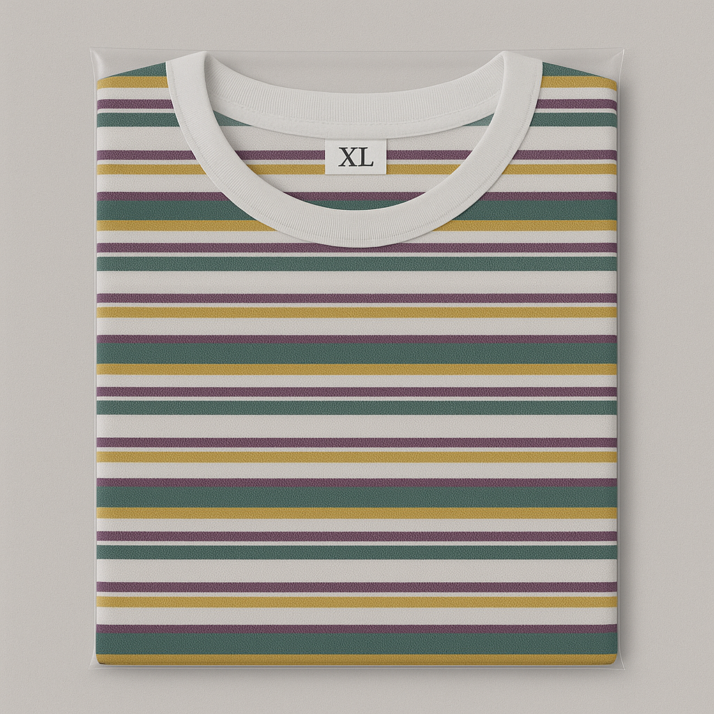 Children’s Cotton Stripe T-Shirt, Multiple Colors, SIZE 2T-5T