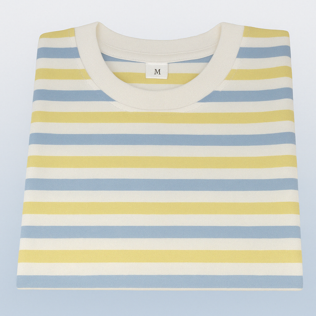 Children’s Striped Cotton T-Shirt, Multiple Colors, SIZE 2T-5T