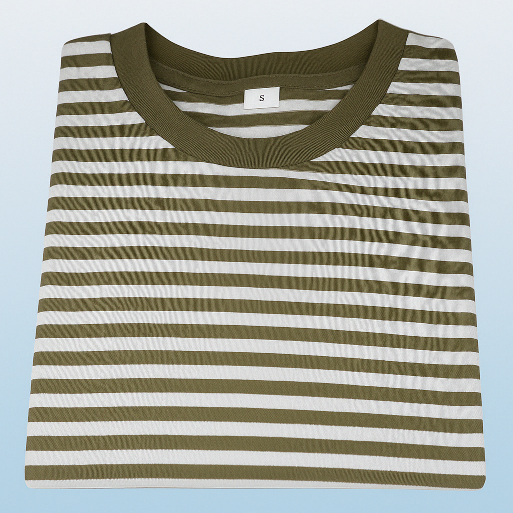 Children’s Striped Cotton T-Shirt, Multiple Colors, SIZE 2T-5T