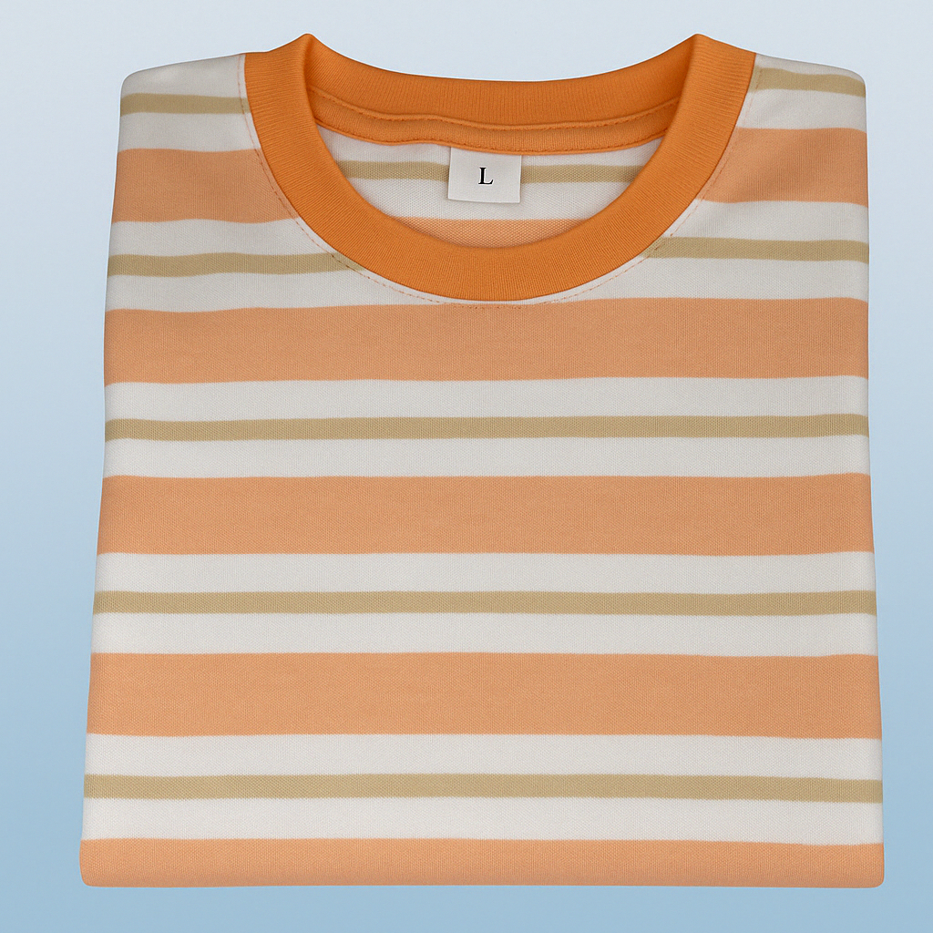 Children’s Striped Cotton T-Shirt, Multiple Colors, SIZE 2T-5T