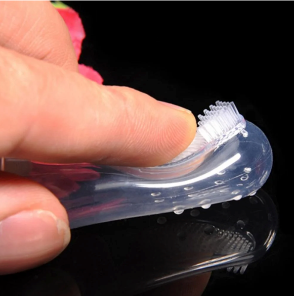 Soft Silicone Finger Toothbrush for Dogs, 2 Count