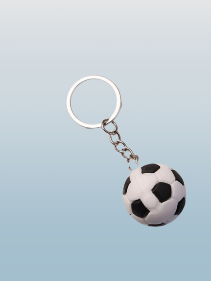 3D Sports Ball Keychain