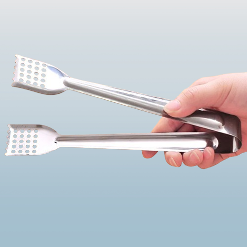 Stainless Steel Anti-Scalding Food Tongs – Heat-Resistant Grip