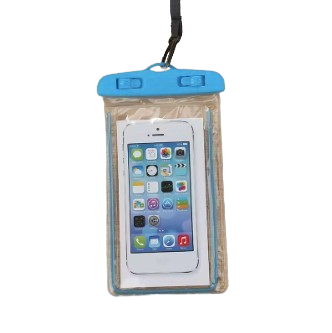 360° Waterproof Phone Pouch with Lanyard – Full Protection Dry Bag for Travel & Swimming