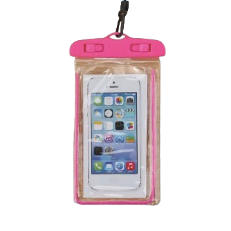 360° Waterproof Phone Pouch with Lanyard – Full Protection Dry Bag for Travel & Swimming