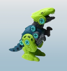 Take Apart Dinosaur Toy in an Egg Surprise