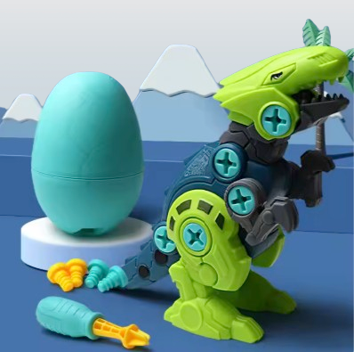 Take Apart Dinosaur Toy in an Egg Surprise