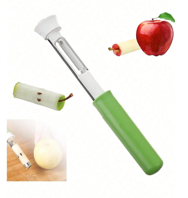 Telescopic 2-in-1 Fruit Peeler & Apple Core Remover