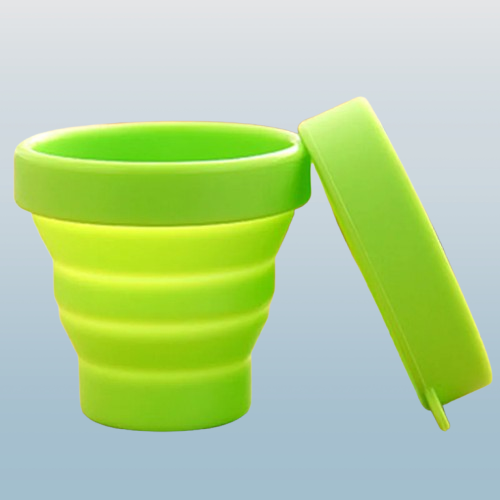 Travel Folding Silicone Water Cup – Portable & Collapsible Drinking Cup