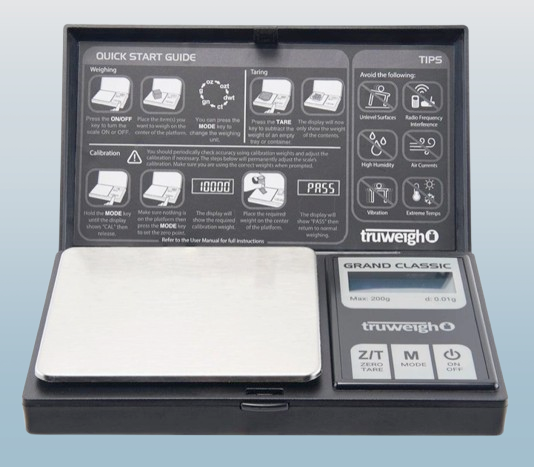 Truweigh Grand Classic Digital Scale - 200g X 0.01g