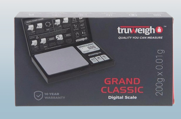 Truweigh Grand Classic Digital Scale - 200g X 0.01g
