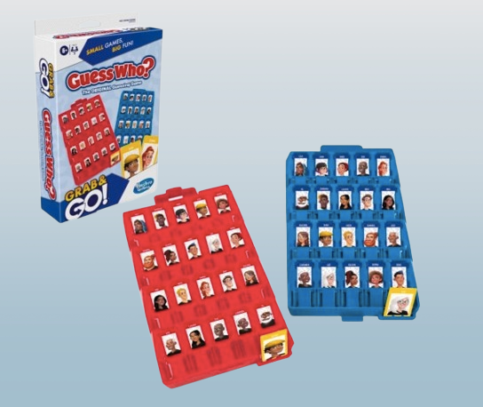 Guess Who? Grab & Go Travel Game