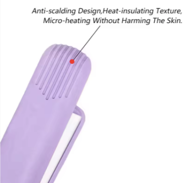 Mini Ceramic Hair Straightener – Travel-Size Flat Iron for Quick Styling