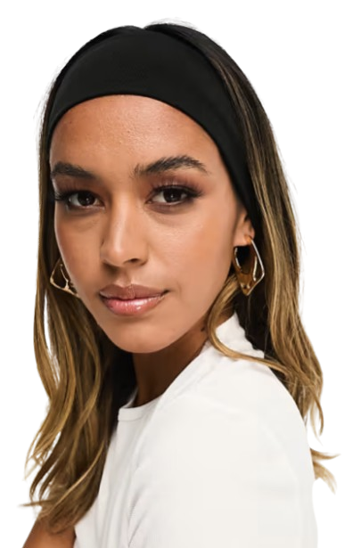 4-Pack Stretchy Hair Headbands, Multiple Colors