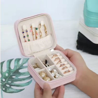 Mini Travel Jewelry Storage Box