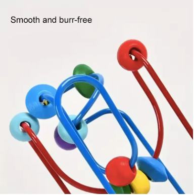 Wooden Bead Maze Educational Activity Toy