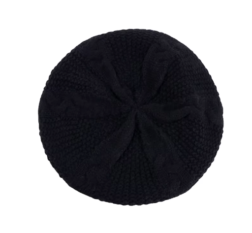 Knitted Winter Beret Beanie Hat