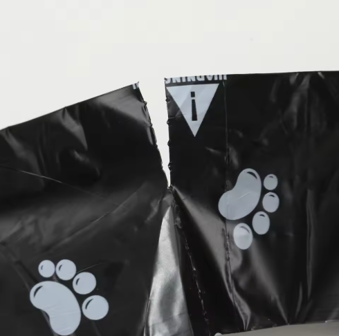3-Pack Eco-Friendly Biodegradable Dog Waste Bags with Paw Print Design