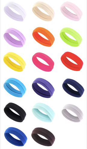 13-Pack Stretchy Hair Headbands, Multiple Colors