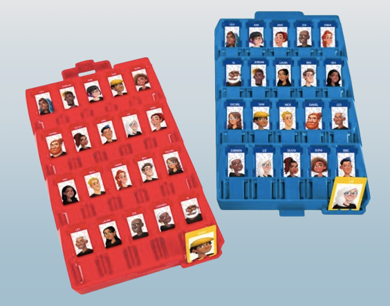 Guess Who? Grab & Go Travel Game