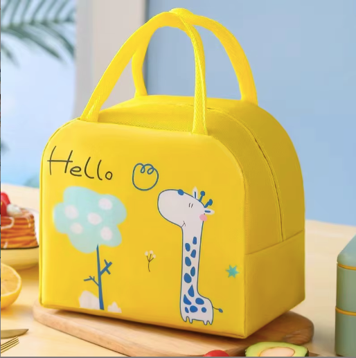 Portable Insulated Lunch Bags for Kids ā Cute Animal Designs, Reusable Bento Tote