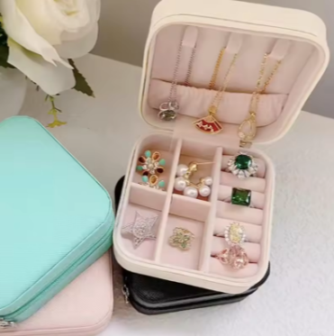 Mini Travel Jewelry Storage Box