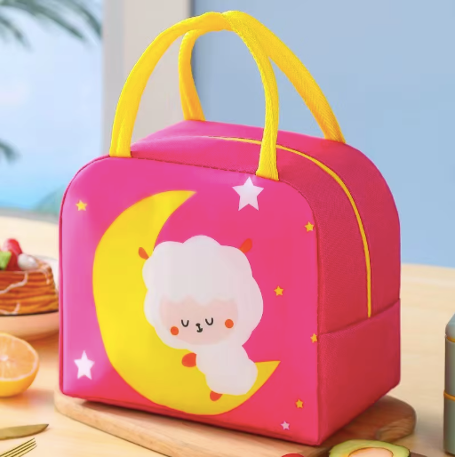 Portable Insulated Lunch Bags for Kids ā Cute Animal Designs, Reusable Bento Tote