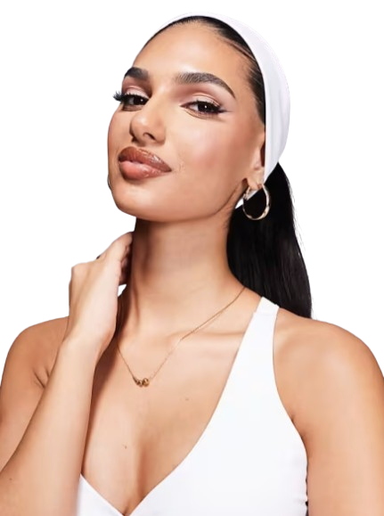 4-Pack Stretchy Hair Headbands, Multiple Colors