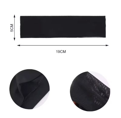 4-Pack Stretchy Hair Headbands, Multiple Colors