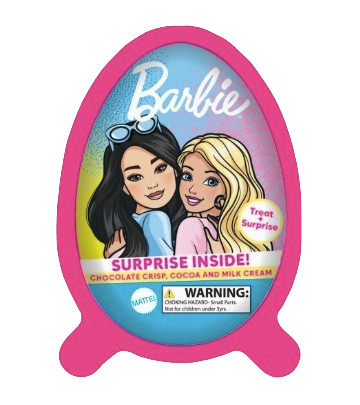 10-Pack Barbie Fun Surprise Egg Candy
