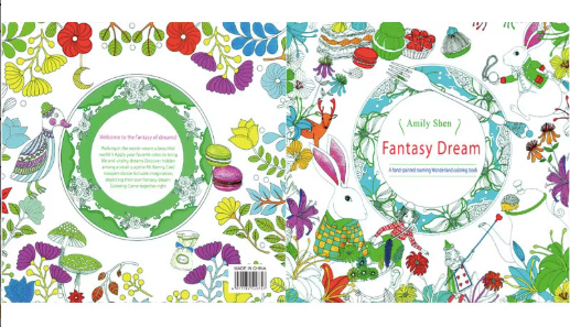 Zen Mandala Adult & Kids Stress Relief Coloring Book Assorted Artistic Themes Lost Ocean Enchanted Forest Wonderland Exploration Secret Garden Fantasy Dream Time Travel Animal World