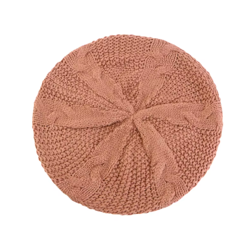 Knitted Winter Beret Beanie Hat