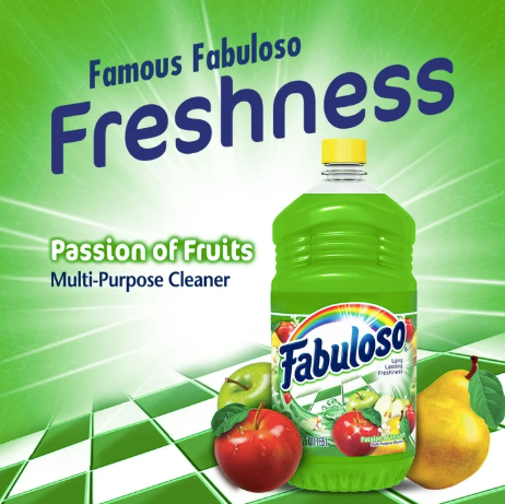 Fabuloso All-Purpose Cleaner – Passion of Fruits Scent, 16.9 oz (500 mL)