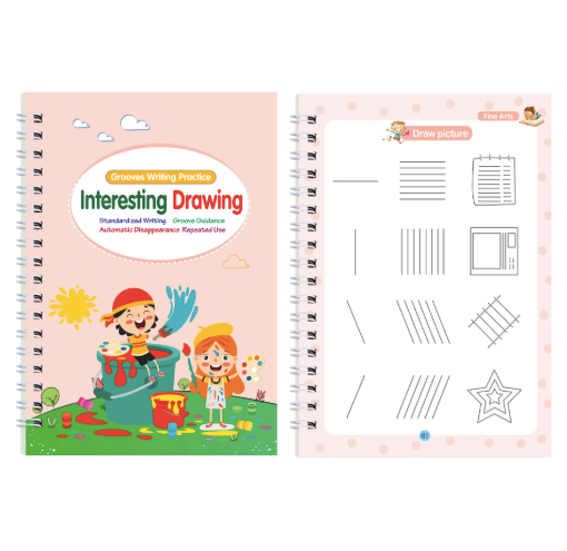Groove Writing Practice Book - Magic Pen Single Book Selection