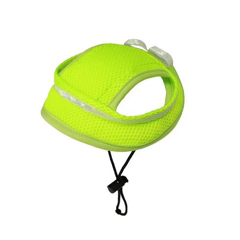 Adjustable Breathable Mesh Pet Baseball Cap with Ear Holes