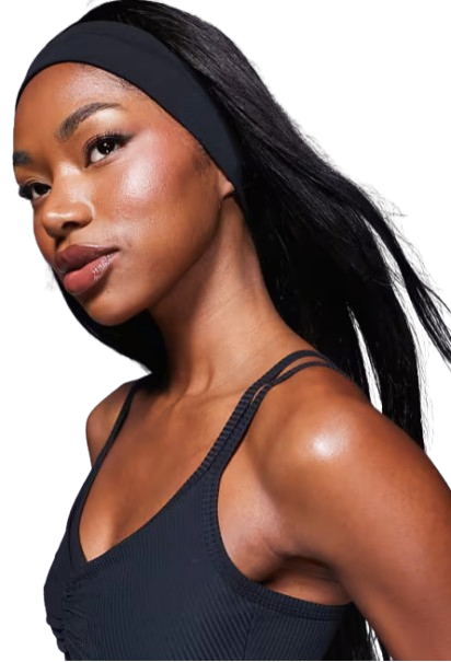 4-Pack Stretchy Hair Headbands, Multiple Colors
