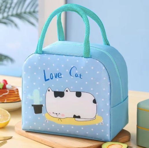 Portable Insulated Lunch Bags for Kids ā Cute Animal Designs, Reusable Bento Tote