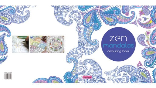Zen Mandala Adult & Kids Stress Relief Coloring Book Assorted Artistic Themes Lost Ocean Enchanted Forest Wonderland Exploration Secret Garden Fantasy Dream Time Travel Animal World