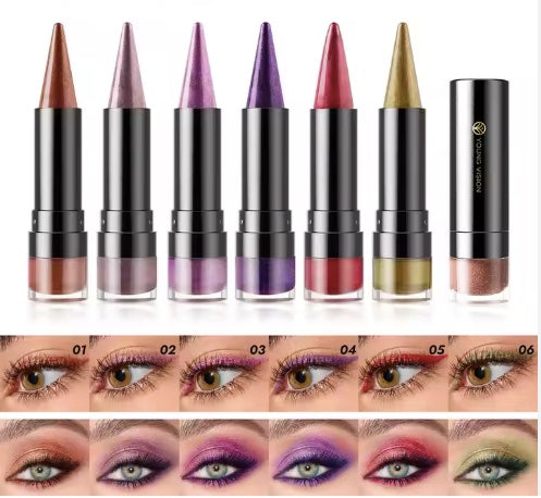 4-in-1 Metallic Shimmer Eyeliner & Lip Liner Pencil, Lipstick, or Eye Shadow