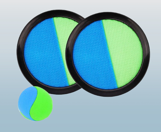 Velcro Catch Ball Paddle Game Set with Ball