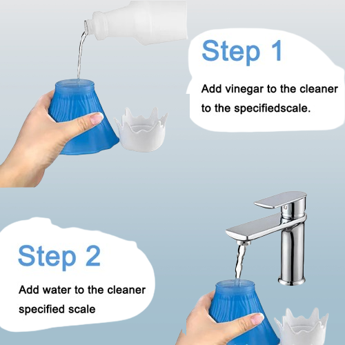 Volcano-Shaped Microwave Steam Cleaner – Vinegar & Water Steam Cleaning Tool