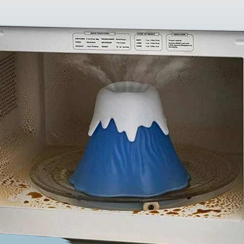 Volcano-Shaped Microwave Steam Cleaner – Vinegar & Water Steam Cleaning Tool