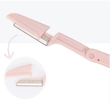 Foldable Precision Facial & Eyebrow Trimmer Razor
