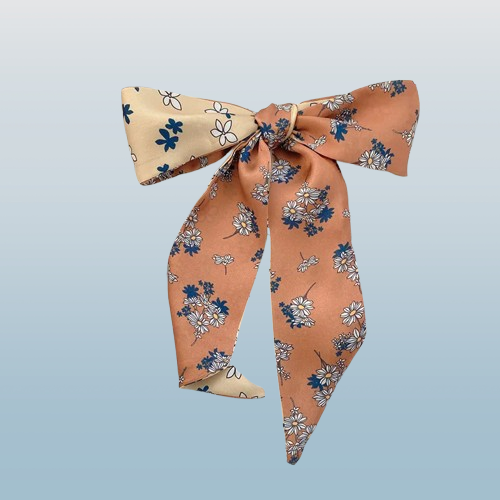 Women’s Fashion Elegant Long Printed Silk Scarf