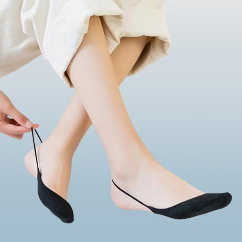 Women's Low-Cut Half-Palm Elastic Strap Socks