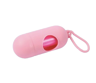 Portable Dog Waste Bag Dispenser with Clip