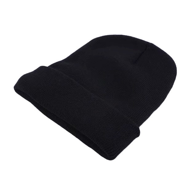 Knit Stretch Beanie Hat, Unisex Cotton Skull Cap, Multiple Colors