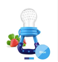 Baby Fruit Feeder & Teether Pacifier Multi-functional Teething Relief Silicone BPA-Free